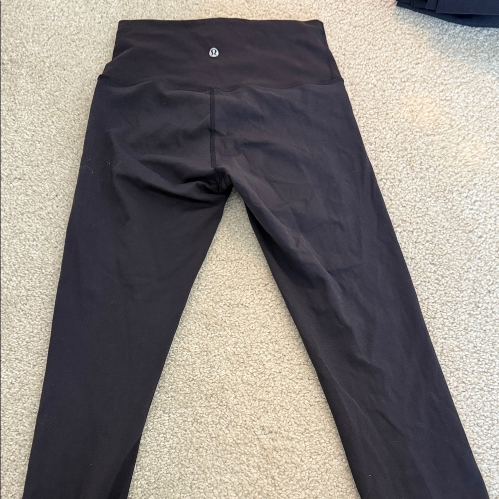 Lululemon Black Wunder Train Leggings